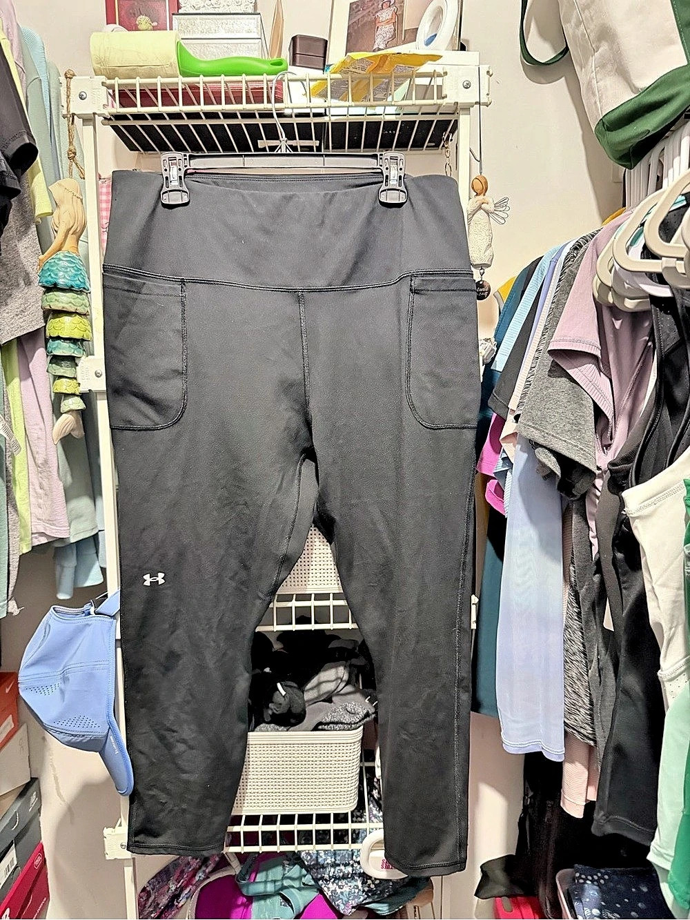 Under Armour Women's Athletic Leggings Size 2X Black